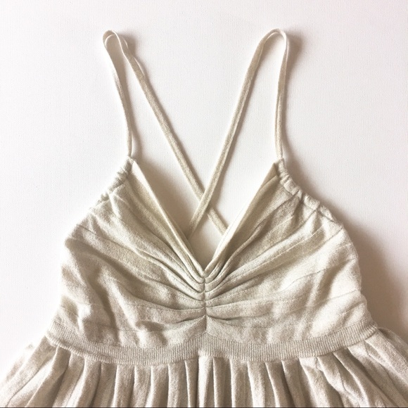 nwot//autumn cashmere • babydoll sweater tank - Picture 3 of 5